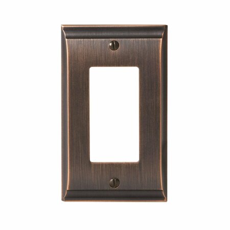 AMEROCK Candler 1 Rocker Oil Rubbed Bronze Wall Plate 1906990